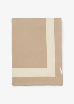 Jacquard-Statement-Plaid aus doppelt gestrickter Bio-Baumwolle