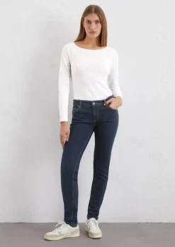 Jeans Model Alby slim aus stretchigem Bio-Baumwolle-Mix