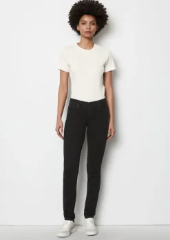 Jeans Model Alva slim aus stretchigem Bio-Baumwoll-Mix