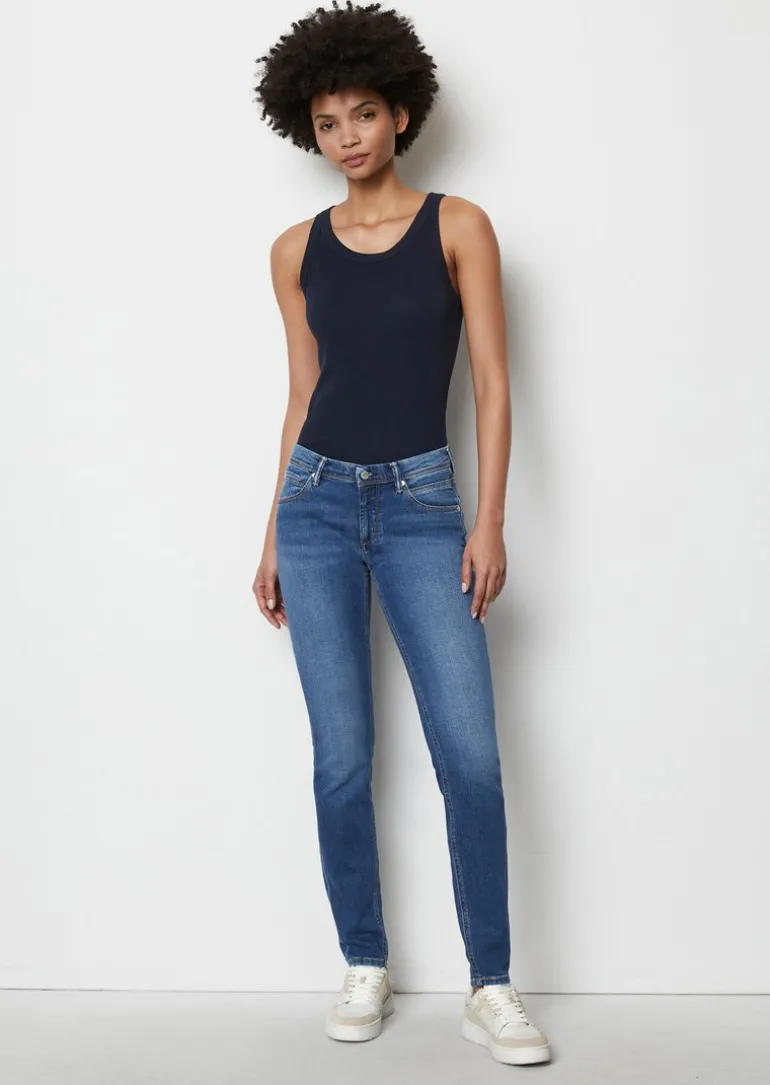 Jeans Model Alva slim aus stretchigem Organic Cotton-Mix