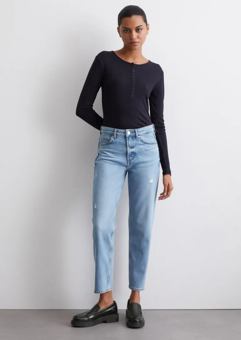 Jeans Model Hetta relaxed cropped mit CIRCULOSE®