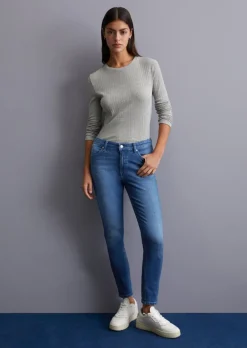 Jeans Model Kaj skinny cropped aus Powerstretch-Gewebe