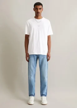 Jeans Model Linus tapered aus Bio-Baumwoll-Mix