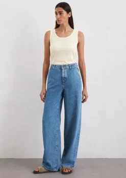 Jeans Model Luma wide aus Lyocell-Organic-Cotton-Mix