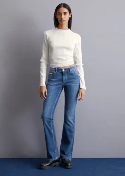 Jeans Model Nella bootcut aus Organic Cotton Stretch