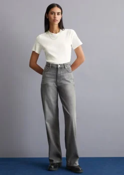 Jeans Model Tomma wide aus Organic Cotton-Stretch