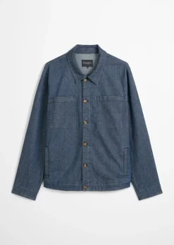 Jeansjacke regular aus Bio-Baumwoll-Hanf-Mix