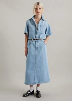 Jeanskleid regular aus Organic Cotton