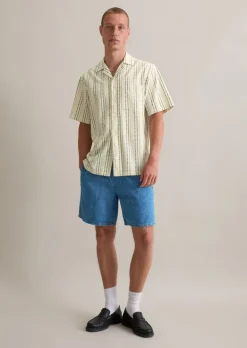 Jeansshorts loose aus weichem Bio-Baumwoll-Mix