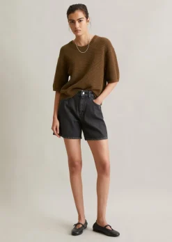 Jeans-Shorts Model Filda relaxed aus reiner Bio-Baumwolle