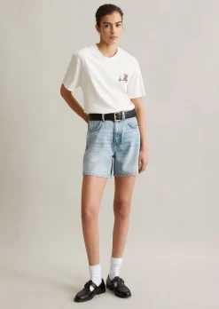 Jeansshorts Model Filda relaxed aus Rigid Denim