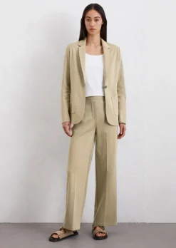 Jerseyblazer aus Interlock-Qualität