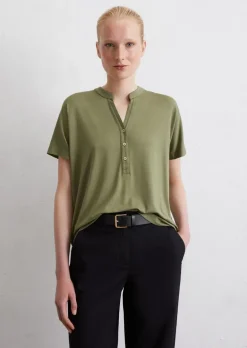 Jerseybluse relaxed aus LENZING™ ECOVERO™