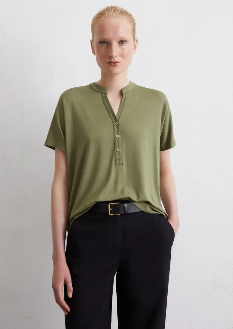 Jerseybluse relaxed aus LENZING™ ECOVERO™