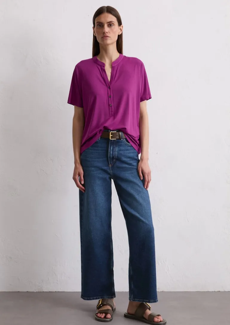 Jerseybluse relaxed aus LENZING™ ECOVERO™