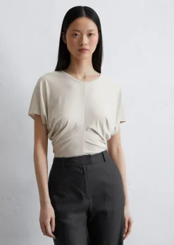 Jerseybluse shaped aus LENZING™ ECOVERO™