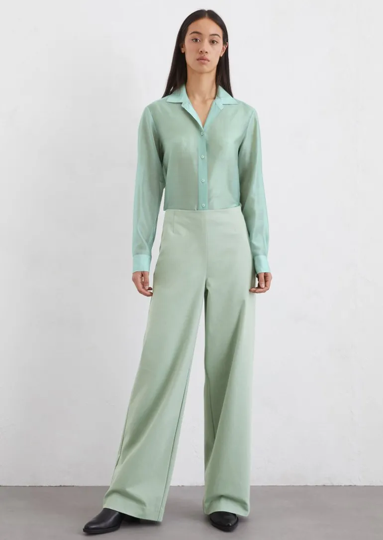 Jerseyhose wide aus Interlock-Qualität