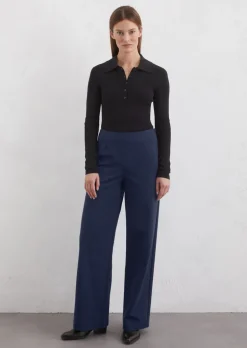 Jerseyhose wide aus Interlock-Qualität