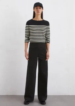 Jerseyhose wide aus Interlock-Qualität