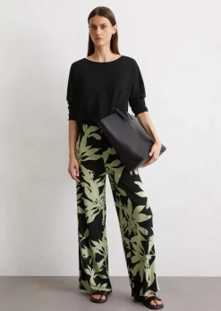 Jerseyhose wide aus stretchiger Viskose-Qualität