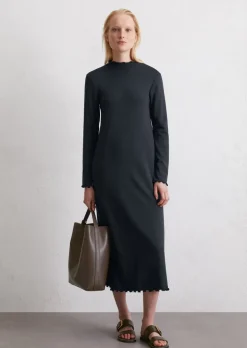 Jerseykleid regular mit TENCEL™ Lyocell