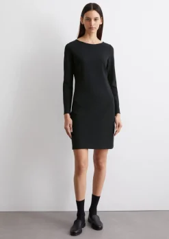 Jerseykleid shaped aus Interlock-Qualität