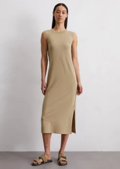 Jerseykleid shaped aus Organic-Cotton-TENCEL™ Modal
