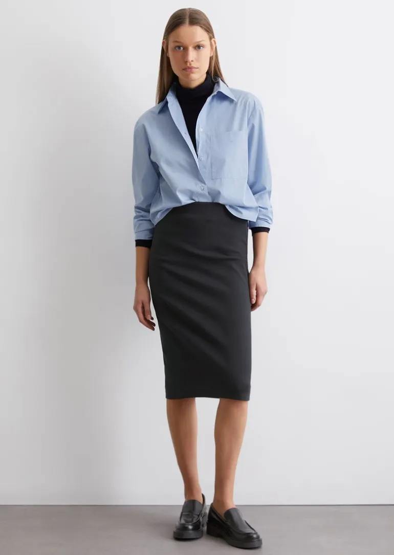 Jerseyrock slim aus Interlock-Qualität