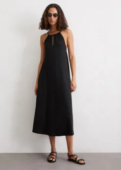 Jersey-Trägerkleid loose mit TENCEL™ Modal