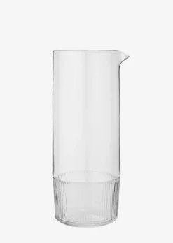 Karaffe Model Moments aus mundgeblasenem Glas