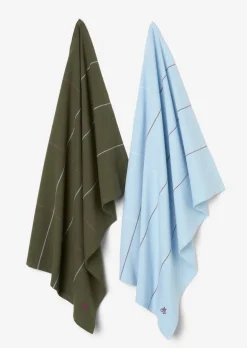 Kariertes Geschirrtuch im 2er Pack