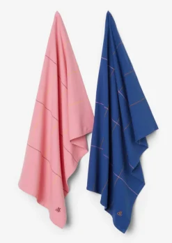 Kariertes Geschirrtuch im 2er Pack