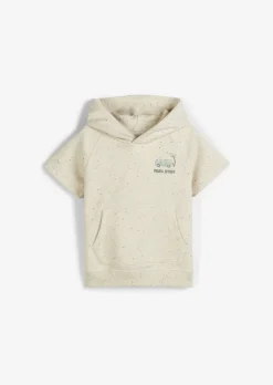 KIDS-BOYS Kurzarm-Hoodie mit Bauchtasche