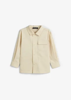 KIDS-BOYS Overshirt aus Bio-baumwoll-Popeline