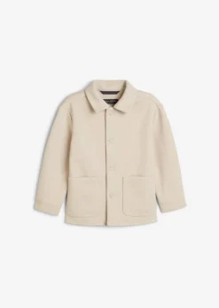 KIDS-BOYS Overshirt aus strukturiertem Sweat