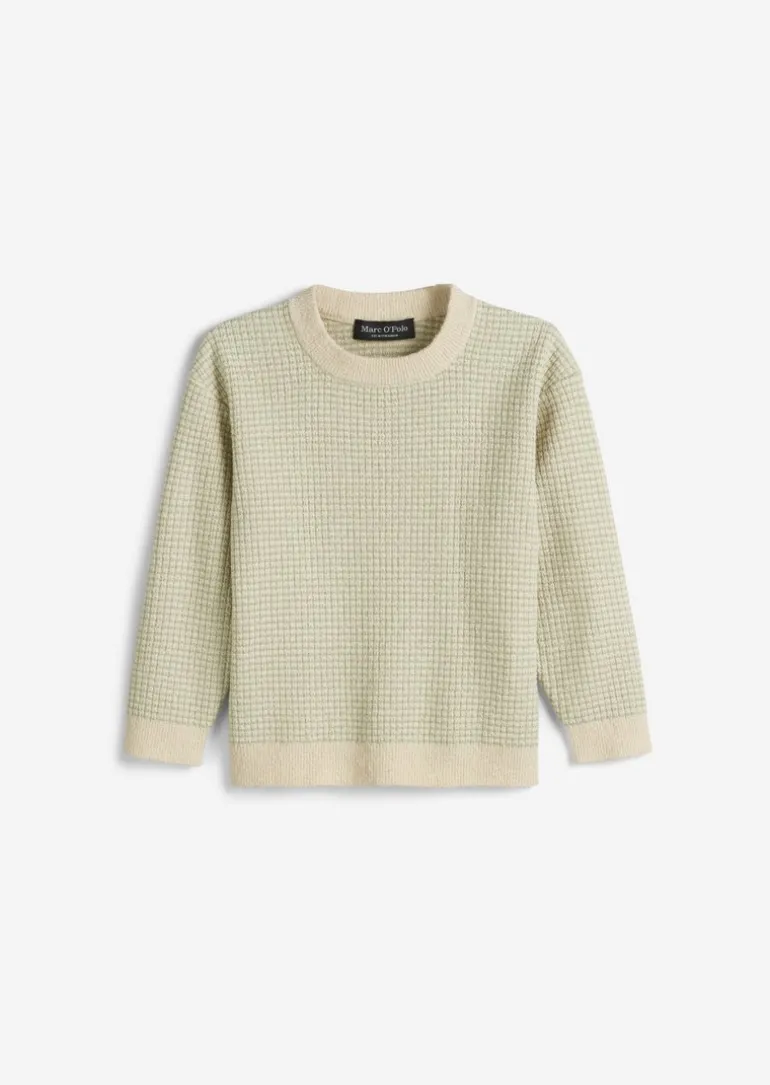 KIDS-BOYS Pullover mit Waffelstruktur