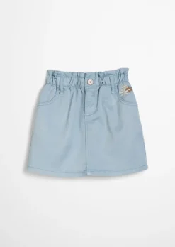 KIDS-GIRLS Jeansrock mit gestickten Blümchen