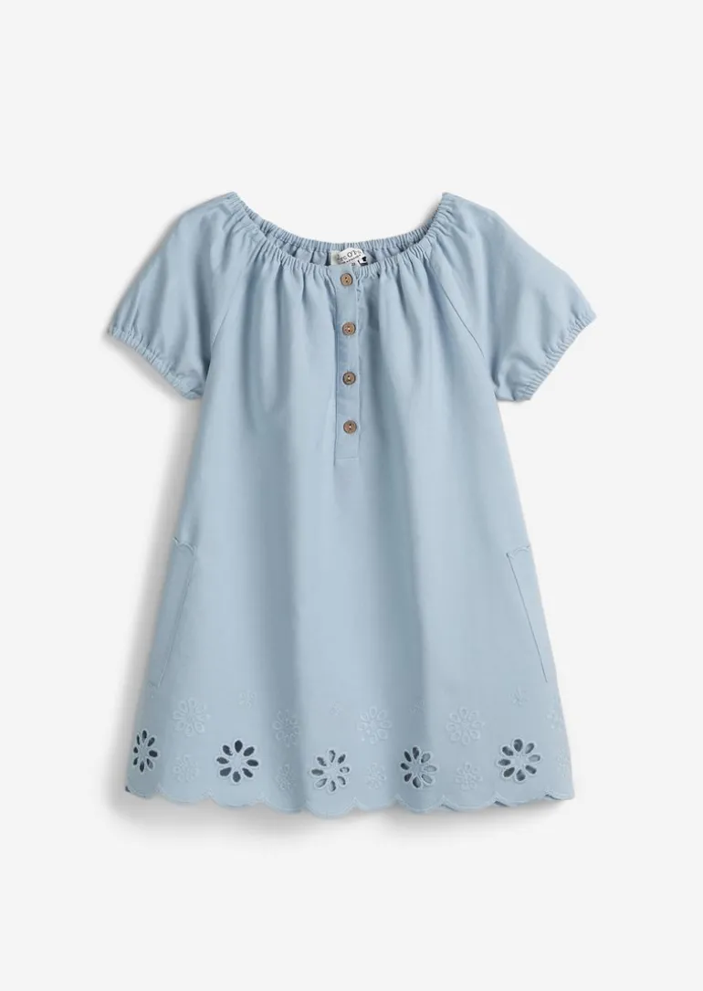 KIDS-GIRLS Kleid mit hübscher Stickerei