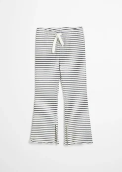 KIDS-GIRLS Leggings aus geripptem Bio-Baumwoll-Jersey