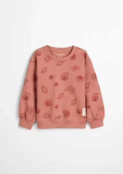 KIDS-GIRLS Sweatshirt aus reiner Bio-Baumwolle