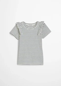 KIDS-GIRLS T-Shirt mit Rüschen-Detail