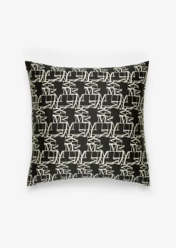Kissenbezug Model Monogram aus Bio-Baumwollsatin