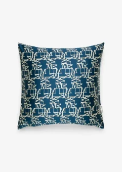 Kissenbezug Model Monogram aus Bio-Baumwollsatin