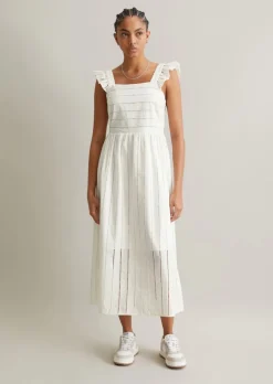 Kleid shaped aus Broderie Anglaise