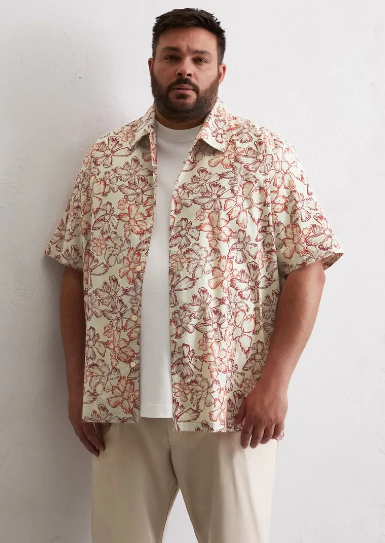 Kurzarm-Hemd regular in hochwertiger Popeline-Qualität