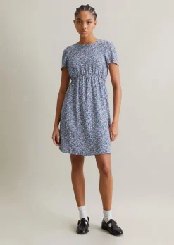 Kurzes Kleid regular aus LENZING™ ECOVERO™