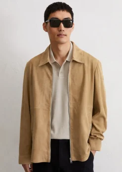 Lederjacke regular aus weichem Ziegenleder