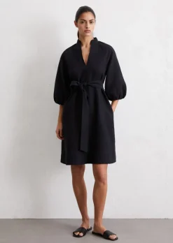 Leinenkleid relaxed aus leichter Qualität