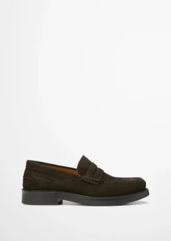 Loafer aus edlem Velours-Rindleder