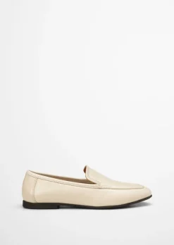 Loafer aus veredeltem Rindleder